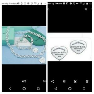 Jewelry Set Necklace and Bracelet free Earrings